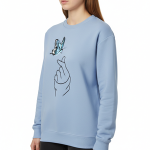 Sweat-shirt pour femmes, broderie imprimée, imperméable, coupe-vent, séchage rapide, sur mesure, OEM, vente en gros - Product Image 3