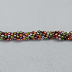 Perlas de Agua Dulce Naturales Multicolores de 5mm 6mm, Forma de Arroz, Cuentas Lisas, Piedras Preciosas, Perlas Cultivadas para la Fabricación de Joyería Artesanal - Product Image 5