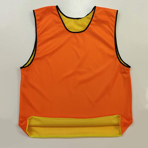 Hot Sale Men's Soccer <b>Training</b> Vests <b>Bibs</b> Custom Breathable Quick Drying Polyester/Mesh Digital Print Automated Cutting - Product Image 3