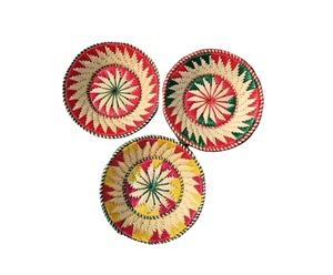 Assiettes d'herbe de mer Assiettes écologiques/Vaisselle durable Assiettes en fibres naturelles/Assiettes d'herbe de mer tissées à la main Vaisselle bio - Product Image 2