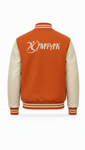 Vêtements d'extérieur tendance Hip Hop University avec manches en cuir, impression par sublimation, style streetwear américain - Product Image 6