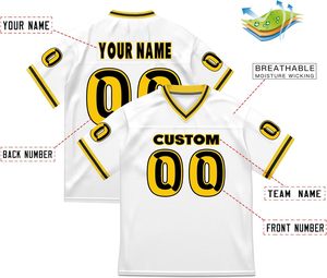ผู้จัดจำหน่ายเสื้ออเมริกันฟุตบอลที่ทนทาน ผลิตจากโพลีเอสเตอร์ตาข่าย พิมพ์ลายระบายอากาศได้ดี รับผลิตตามแบบที่ต้องการ พร้อมบริการ OEM ODM สำหรับชุดทีม - Product Image 4