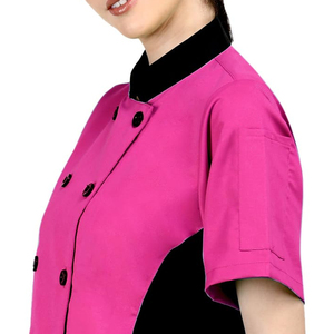 Top Trendy Design Restaurant Chef <b>Jacket</b> for Ladies Wholesale High Quality Oversized Plus Size Women Chef Coats - Product Image 5