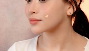 แผ่นแปะรูปหัวใจสำหรับรักษาสิวและฝ้ารุ่นอีซทัชแผ่นแปะสิวที่มองไม่เห็นไฮโดรคอลลอยด์ดูแลสิวจากเกาหลี - Product Image 4