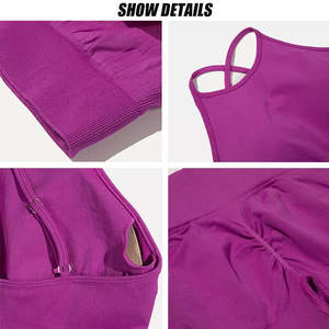 Vêtements de yoga OEM, usine de fabrication, vêtements de sport souples, extensibles et respirants pour femmes, entraînement physique et exportation mondiale - Product Image 6