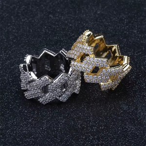 Anillos de Diamantes de Oro de 18K de Lujo, Corte Brillante Redondo, Diamante Cultivado en Laboratorio, Certificado IGI, Unisex, Uso Diario - Product Image 2