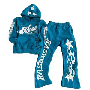 Chándal Casual con Capucha, Diseño Sólido, Ecológico, para Invierno, con Estampado, Detalles Artísticos en Relieve, Suave y Elástico - Product Image 1