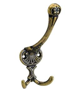 High Quality Full Metal Brass Wall Mounted <b>Black</b> Single Coat Robe <b>Hooks</b> AZORA INDUSTRIES M-347 Multifunction - Product Image 3