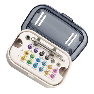 Zahnchirurgisches Implantat-Prothetik-Treiber-Set Drehmomentschlüssel-Kit Kompatibel mit Osstem Nobel Straumann Ankylos Dentium Box - Product Image 2
