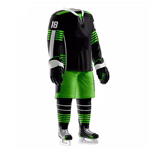 Uniformes de hockey sobre hielo al por mayor, diseño personalizado de equipo, conjunto de jersey y pantalones, uniforme de hockey sobre hielo en venta - Product Image 4