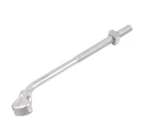 Vis à tête ronde avec écrous, laiton naval, acier inoxydable SS316, finition nickel chromé passivé, modèle 17 - Product Image 2