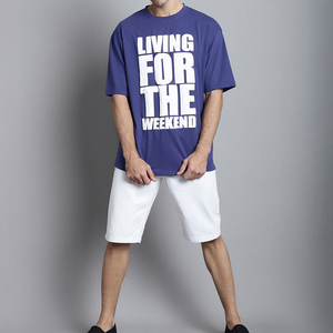 Camiseta de algodón personalizada con impresión en relieve para hombre, impresión de logotipo en 3D, camiseta con borde de espuma, camiseta lisa con estampado para hombre - Product Image 5