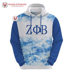 Sudadera con Capucha de Forro Polar Personalizada para Mujer, con Estampado y Bordado de Letras Griegas, para Invierno/Otoño - Proveedor OEM de Sudaderas para Mujer - Product Image 3