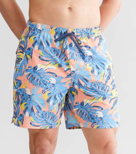 Fashionable <b>Mens</b> Board Shorts with Custom Print and Quick Dry Performance OEM Beach Swim <b>Trunks</b> with Adjustable Waist - Product Image 5