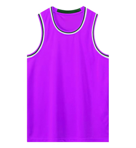 Camiseta de Baloncesto de Alto Rendimiento para Entrenamiento en Equipo, Ligera, con Estampado por Sublimación, Ropa Deportiva, Camiseta sin Mangas para Partidos - Product Image 1