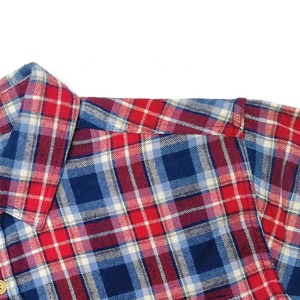 Solid Color Fashion Long Sleeve Check <b>Mens</b> Custom Plaid Vintage <b>Flannel</b> <b>Shirts</b> - Product Image 3
