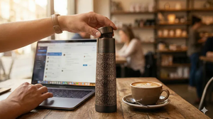 Indian Manufactured Eco-Friendly Large Capacity <b>Copper</b> <b>Bottle</b> for Daily Water Storage and Water <b>Drinking</b> - Product Image 6