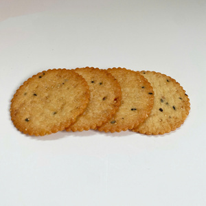 ODM & Ready To Offer Samples Free | Best Price Vietnamese Crispy Sesame Round Crackers 150g Sweet <b>Biscuit</b> Snack - Product Image 6