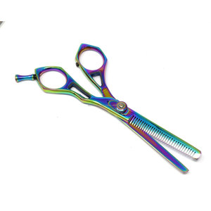 Ensemble de barbier professionnel le plus vendu, ciseaux à cheveux en acier inoxydable, lame affûtée, pour droitiers, manche moyen, coiffure - Product Image 1