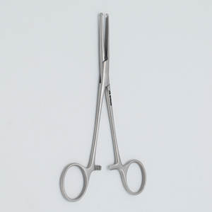 Pinzas Quirúrgicas Manuales Rochester Ochsner de Acero Inoxidable, Hemostáticas, Rectas, Curvas, con Mandíbula Serrada, Juego de Instrumentos de Máxima Comodidad - Product Image 1