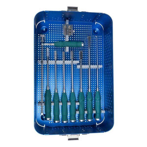 Juego de Instrumentos para Cirugía Ósea de Acero Inoxidable, Manual, con Certificación MOL CE, Herramientas Quirúrgicas Ortopédicas para Cérvix - Product Image 2