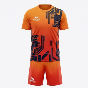 Fabricant d'uniformes de football OEM ODM, ensemble de maillots de football personnalisés par sublimation, prix de gros, kit de match pour équipe professionnelle - Product Image 1