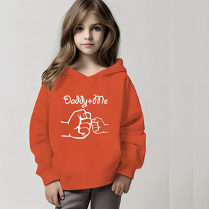 Sudadera con capucha cómoda informal para niñas, sudadera transpirable de otoño con diseño de estampado de moda, Sudadera con capucha cómoda a la moda - Product Image 3