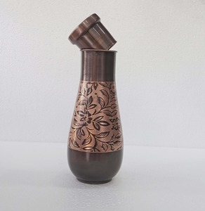 <b>Flat</b> Bottom Copper <b>Water</b> <b>Bottle</b> Modern Style Copper <b>Water</b> <b>Bottle</b> Solid Color Copper <b>Water</b> <b>Bottle</b> Custom Factory Copper <b>Bottle</b> - Product Image 6