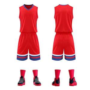 ชุดยูนิฟอร์มบาสเก็ตบอลแบบกำหนดเองขายส่ง ดีไซน์ล่าสุด / ชุดกีฬาบาสเก็ตบอลสำหรับผู้ใหญ่แบบยูนิเซ็กซ์ขายส่งรุ่นใหม่ - Product Image 6