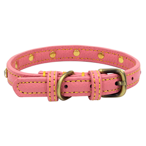 Hot Sale Luxury Custom Made Low MOQ Heavy Duty Leather Dogs <b>Collar</b> OEM & ODM Service PU Leather Pets Dog <b>Collar</b> & Leashes - Product Image 1