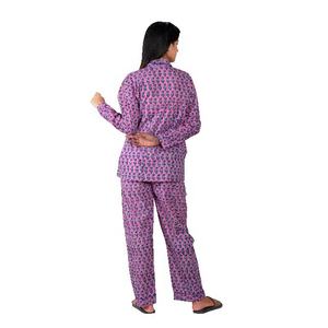 Nuevo Conjunto de Pijama de 2 Piezas para Mujer, Elegante, Estampado Floral Digital, de Algodón Suave y Cómodo para Dormir en Verano, Tallas hasta 5XL - Product Image 5