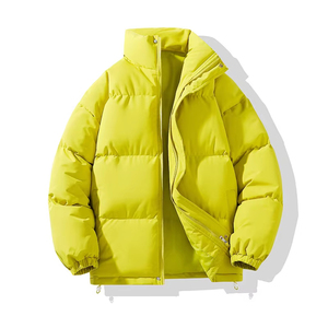 Men Winter Hot Sale Men's <b>Thick</b> Warm Zipper Breathable <b>Jacket</b> Waterproof <b>Fleece</b> Coat Cotton Leather Outfit Casual Long Outdoor - Product Image 4