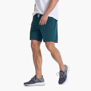 Pantalones Cortos Deportivos de Algodón de Primera Calidad para Hombre, Cómodos, Estilo Casual, Forro Elástico, Diseño Sólido, Secado Rápido, Ecológicos - Product Image 3