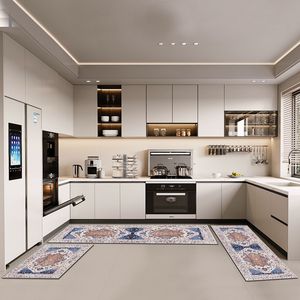 Set di 3 Tappeti da Cucina Boho in PVC Antiscivolo, Lavabili e Spessi per Pavimento della Cucina - Product Image 2