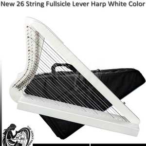Hand Crafted Wood Material Made Superior Selling Lever Harp <b>Musical</b> Instruments Professionally Made 26 Strings Harp - Product Image 1