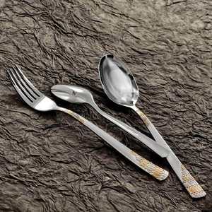 Lavish 18 PCS Juego de cubiertos de acero inoxidable Vajilla sin cuchillo - Product Image 1