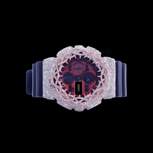 Reloj de Diamantes de Lujo, Moderno, con Halo de Llama, Diamantes VVS Premium, para Hombre o Mujer, Estilo Hiphop, Unisex, al Mejor Precio - Product Image 4