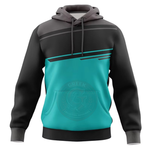 Sweat-shirt à capuche imprimé pour homme, en polyester de qualité supérieure, conçu pour les uniformes d'équipe et les vêtements promotionnels - Product Image 4