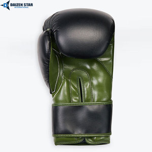 ถุงมือชกมวยหนัง PU ขายส่ง รับทำโลโก้ ถุงมือฝึกซ้อมสำหรับอุปกรณ์ MMA - Product Image 4