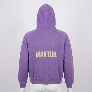 Boxy Fit <b>Men</b> High Quality Heavyweight 100% Cotton <b>Thick</b> French Terry Pullover Custom Drop Shoulder Fleece Oversized <b>Hoodie</b> - Product Image 2
