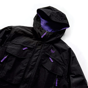Custom Manufacturer High Quality Custom <b>Zip</b> <b>up</b> Reversible Nylon <b>Jackets</b> Double Plaid Side Waterproof Windbreaker <b>Jacket</b> for Men - Product Image 5