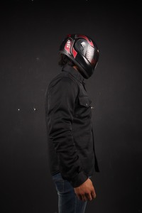 Camisa de malla negra para motocicleta, transpirable, con protección de Kevlar, chaqueta de motociclismo para hombres y mujeres - Product Image 2