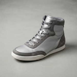 Chaussures de boxe pour hommes, légères, à tige haute, en cuir respirant, avec soutien de la cheville, semelle flexible, pour l'entraînement sportif et la pratique en salle de sport - Product Image 3