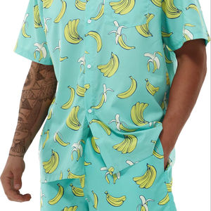 เสื้อฮาวายชาย แขนสั้น พิมพ์ลาย ติดกระดุม ใส่สบายๆ สำหรับฤดูร้อน ชายหาด แฟชั่นทันสมัย ใส่ได้ทุกฤดู เหมาะกับการเล่นกีฬา - Product Image 5