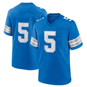 Maillot de football américain rétro personnalisé avec logo, unisexe, en mesh, imprimé OEM, pour les fans de football - Product Image 4