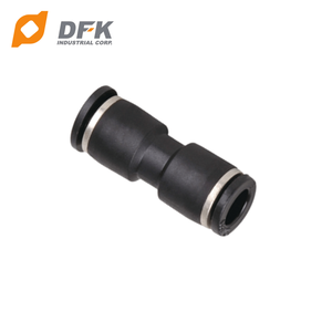 Raccords pneumatiques droits en plastique DFK EPU, diamètre 6 mm, noirs, pour systèmes pneumatiques avec résistance à la pression de 1,1 MPa, température de fonctionnement de -10 à 60 °C - Product Image 5