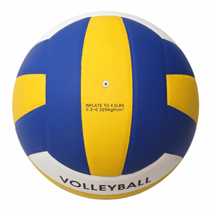 Ballon de volley-ball professionnel personnalisé avec logo OEM, en PU, taille 5, léger, durable, cousu à la machine, pour entraînement en intérieur et en extérieur, couleur personnalisée - Product Image 5