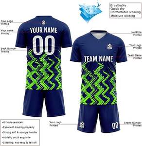 Uniforme de Fútbol sin Mangas de Último Diseño, 100% Poliéster, Nuevo Estilo, Personalizable con Logotipo Profesional para Adultos, Calidad Premium, Color Personalizado - Product Image 3