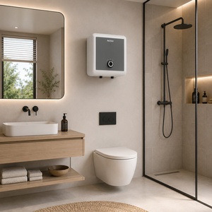 Chauffe-eau électrique mural Rossi 20L 2500W avec boîtier en plastique pour usage domestique Rossi Rovigo Square 20 - Product Image 6