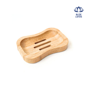 Jabonera de Bambú Natural con Diseño de Drenaje, Porta Jabón Sostenible para Baño - Product Image 1